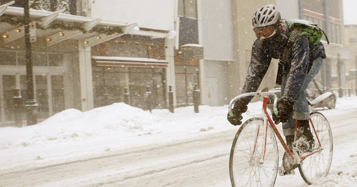 Winter Cycling: it's not that extreme