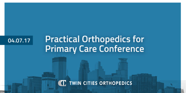 TCO to host Practical Orthopedics for Primary Care Conference