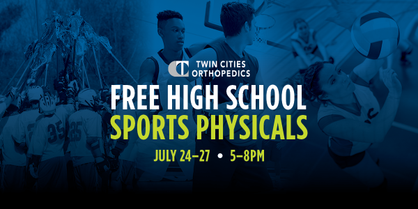 What’s in a free high school sports physical from TCO?