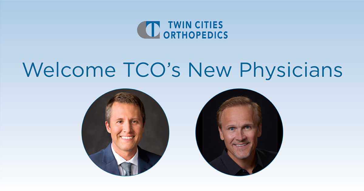 TCO welcomes 2 new physicians
