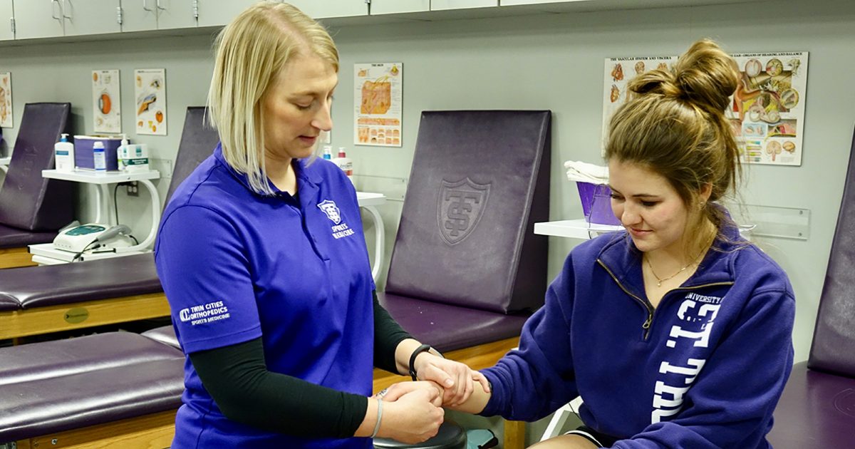 TCO physical therapists enhance sports medicine coverage at 3 partner colleges