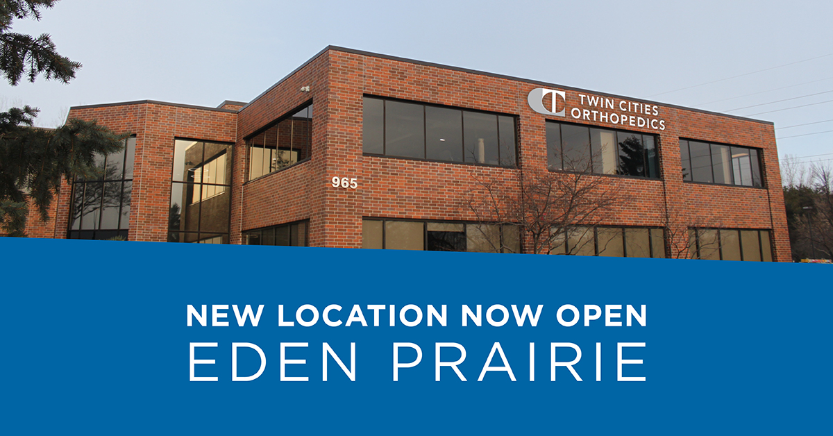New TCO Eden Prairie Clinic, Sports Concussion Center Now Open